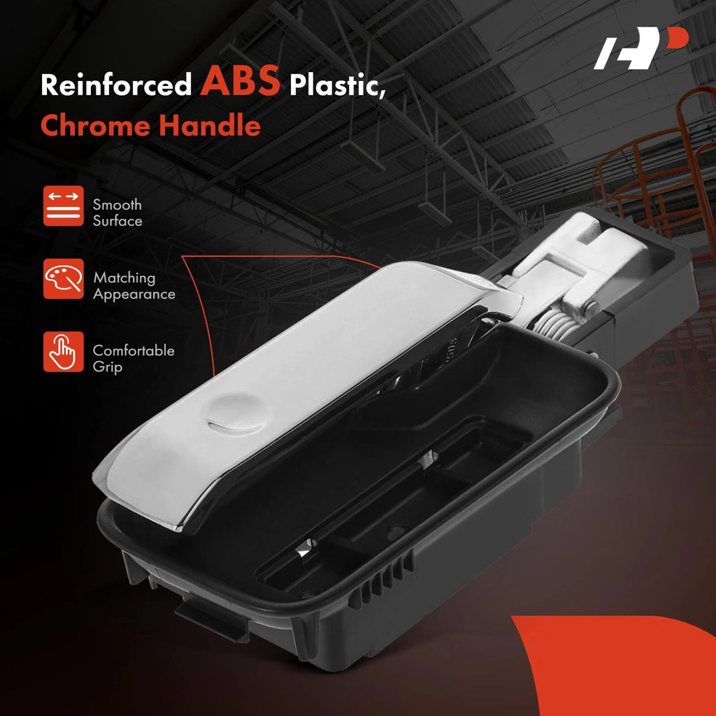 Chrome Rear Left Interior Door Handle for Ford F-150 (2004-2007)