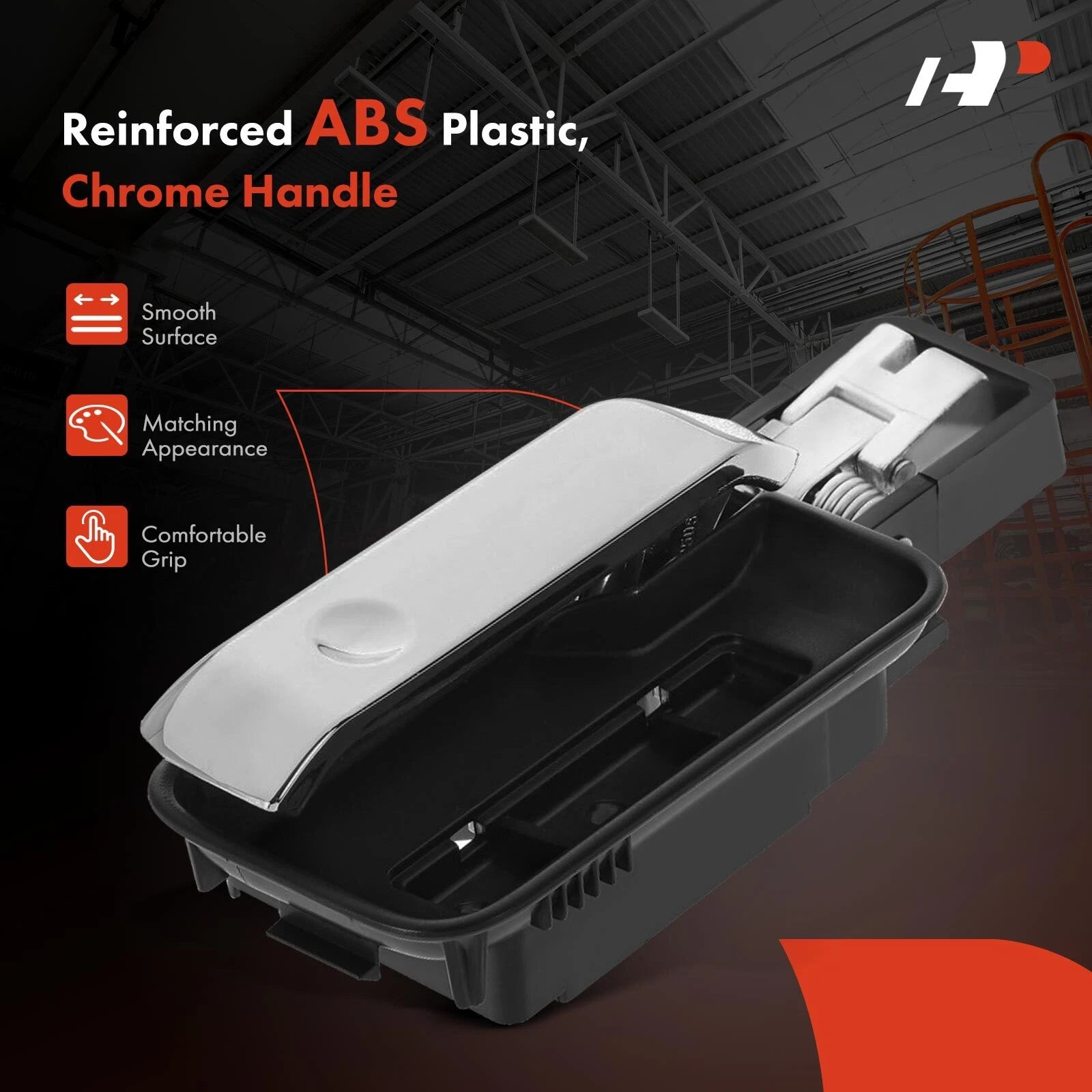 Chrome Rear Left Interior Door Handle for Ford F-150 (2004-2007)