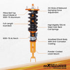 Coilovers 24 Click Adjustable Suspension Kit for Nissan 350Z (2003–2008)