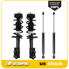 Set of 4 Complete Struts and Shocks for Ford Fiesta (2010–2013)