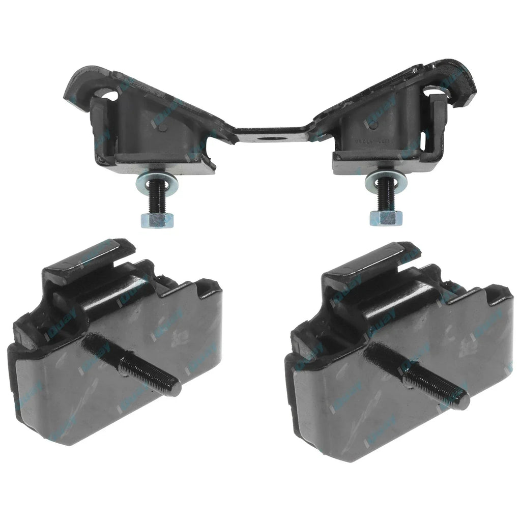 2 Front Engine + Gearbox Mounts for Landcruiser 3F Petrol FJ62 FJ70 FJ73 FJ75