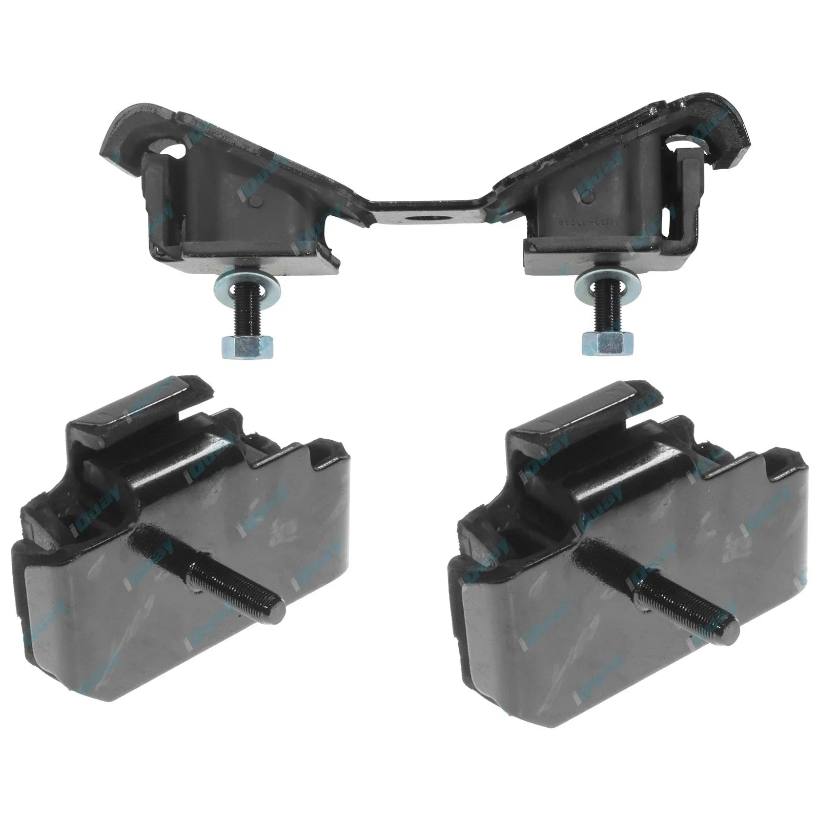 2 Front Engine + Gearbox Mounts for Landcruiser 3F Petrol FJ62 FJ70 FJ73 FJ75