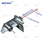 Lower Casing Assy Short for Yamaha Outboard F9.9 F13.5 F15 (66M-45300-01-4D)