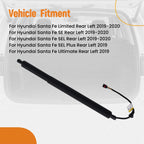 Tailgate Hatch Lift Support Rear Left for Hyundai Santa Fe (2019–2020)