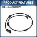 ABS Wheel Speed Sensor No. 5093834AA for Dodge Ram 2500 