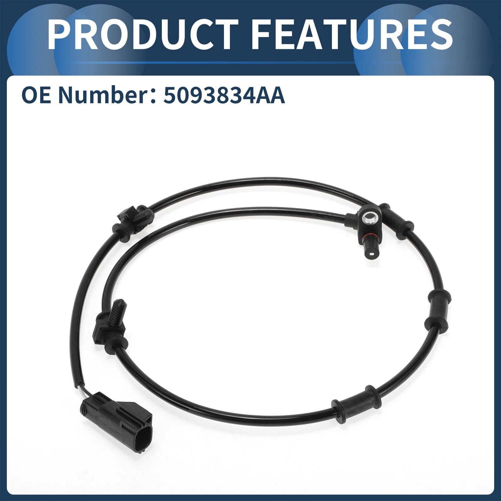 ABS Wheel Speed Sensor No. 5093834AA for Dodge Ram 2500 