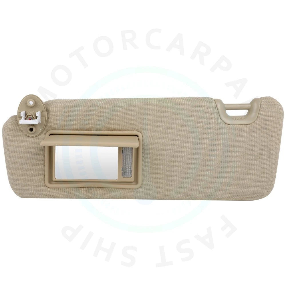 Left Driver Side Sun Visor for Toyota Highlander (2014–2019)