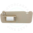 Left Driver Side Sun Visor for Toyota Highlander (2014–2019)