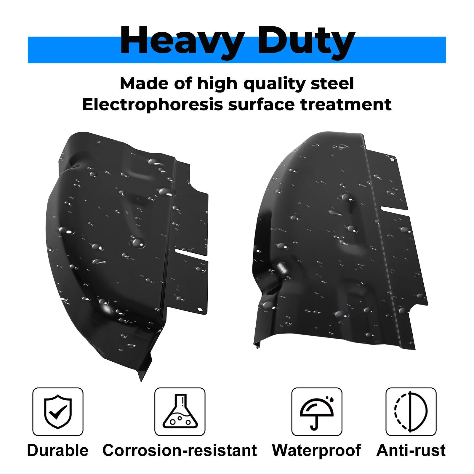 Set of 2 Cab Corners for Dodge Ram 1500 2500 3500 Quad Cab (2002–2008)