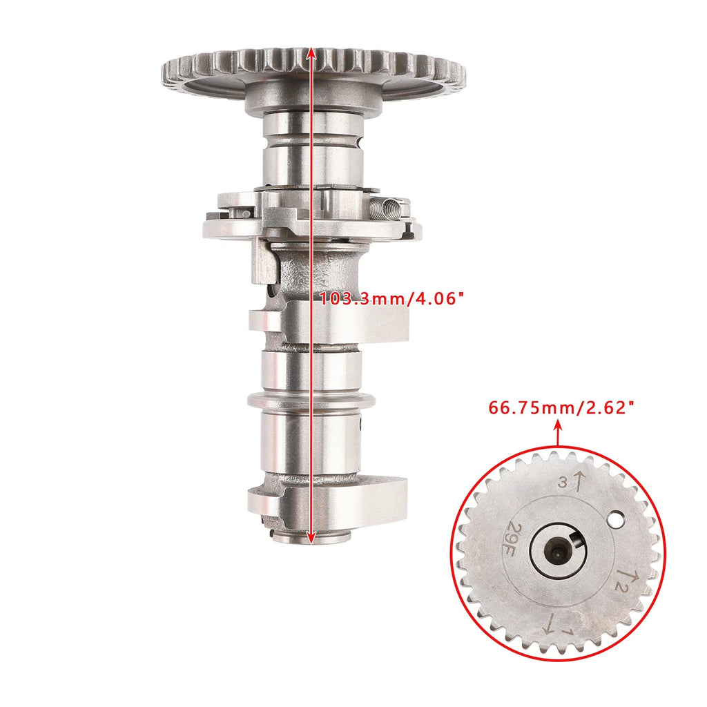 Exhaust Camshaft for Suzuki LTZ400 LT-Z400 Quadsport Z400 (2003–2004) 12720-07G00