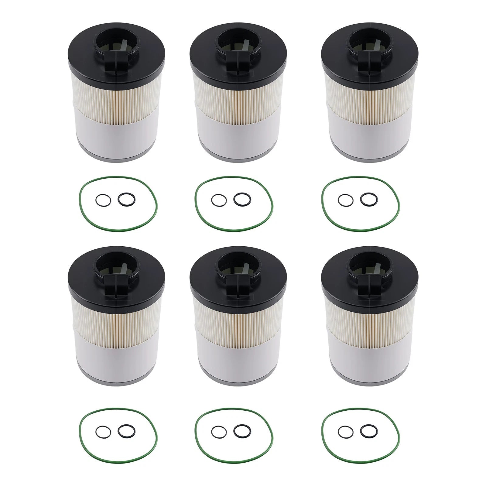 6 FS20083 Fuel Water Separator Filter for Cummins ISX DD13 DD15 DD16 (2007–2023)