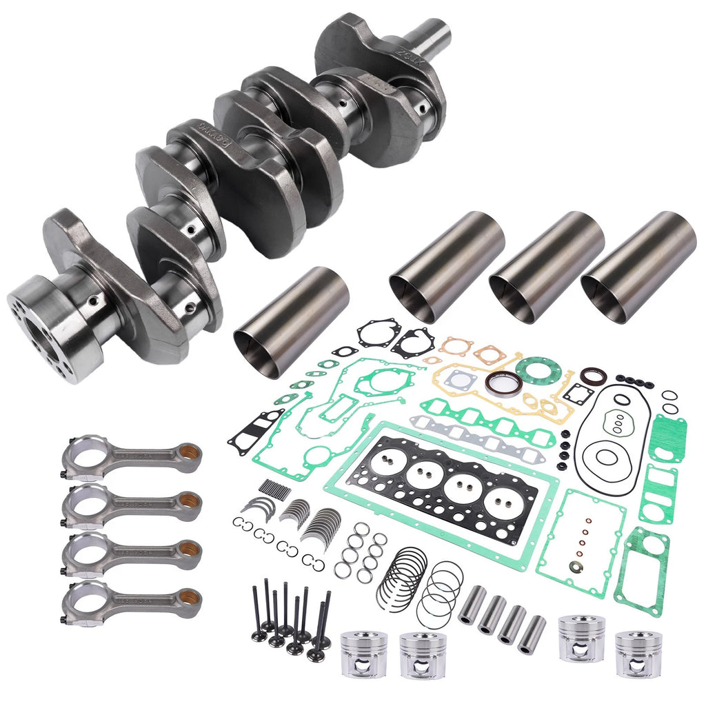 Crankshaft Rod Overhaul Rebuild Kit for Cummins B3.3 (Excavator Loader)