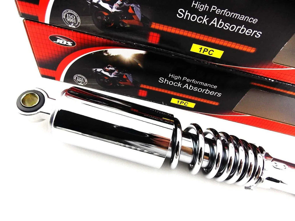 317mm Chrome Rear Shock Absorbers for Honda CB350K (1968-1973)
