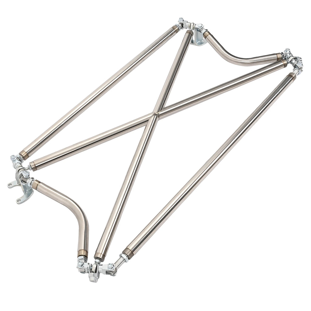 Rear Racing Strut Cross Bar for Honda Civic EK9 (1992–2000) Stainless Steel