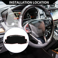 Dashboard Dash Cover Mat for Honda Vezel RU1/2/3/4 RS 2013-2020 Black Red Set