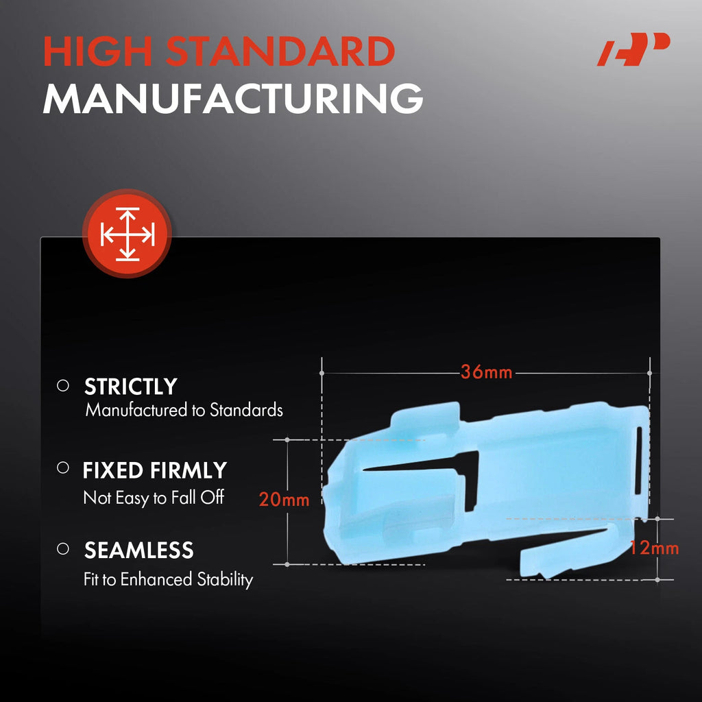 30Pcs 36mm Nylon Door Moulding Retainer Clip for Honda Civic (2012–2015)