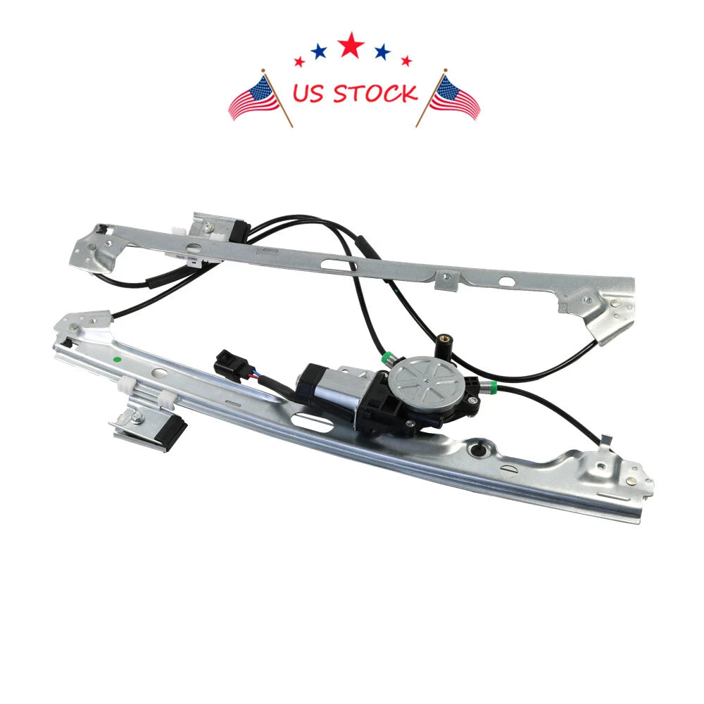 Front Driver Side Power Window Regulator with Motor for Silverado (1999-2007)