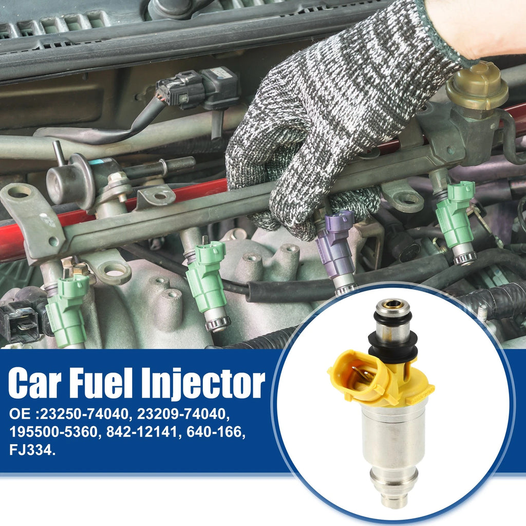 Set of 4 Fuel Injector Nozzles for Toyota Celica 2.2L (1990–1992) 23209-74040