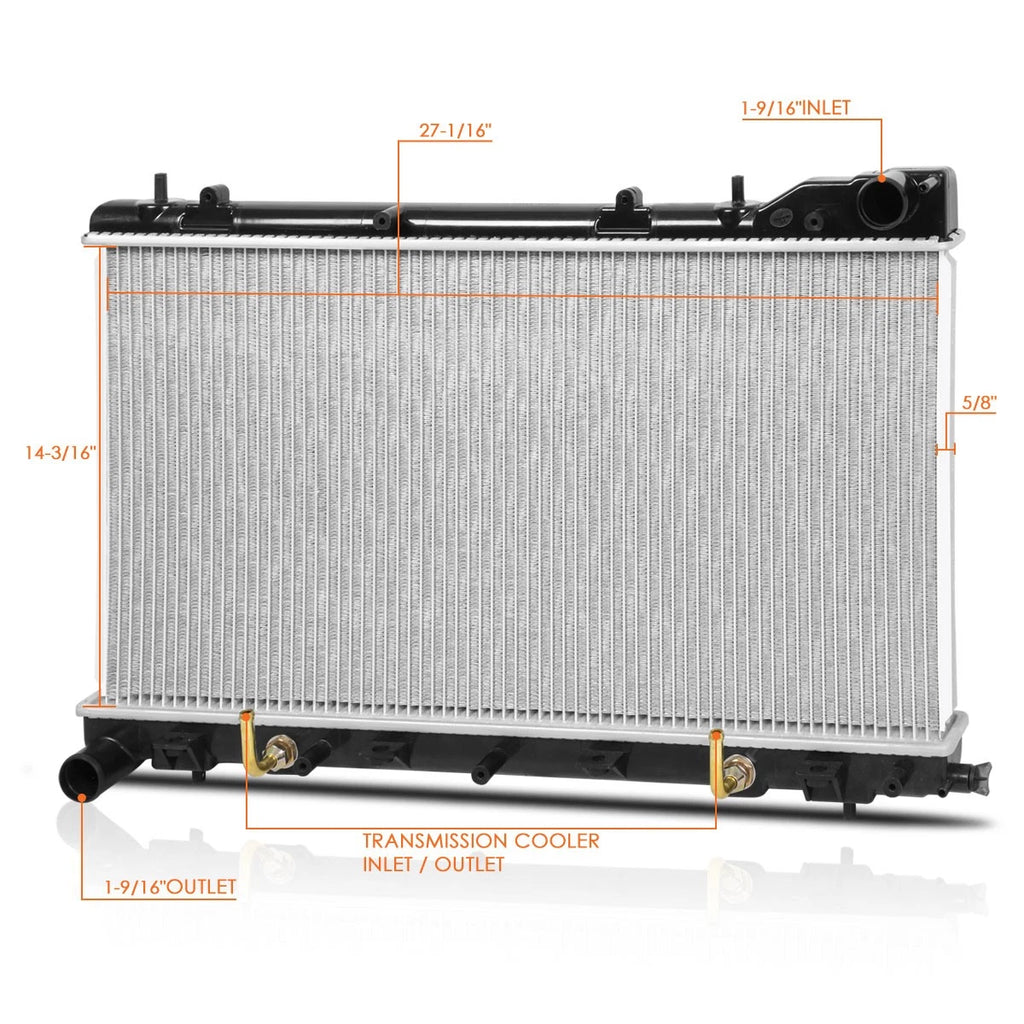 Aluminum Cooling Radiator for Subaru Forester Turbo (2003–2005) DPI-2812