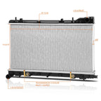 Aluminum Cooling Radiator for Subaru Forester Turbo (2003–2005) DPI-2812