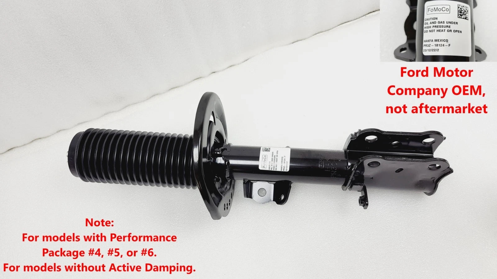Front Suspension Shock Absorber Strut for Ford Mustang (2024–2026) PR3Z-18124-F