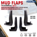 4PCS Front & Rear Mud Flaps for Honda Civic Sedan (2016–2021)
