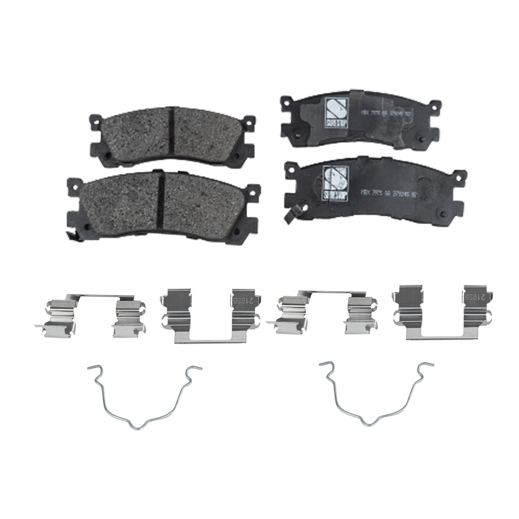 Rear Ceramic Brake Pad Set for Mazda MPV, 929 (1993–1998)
