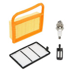 Set of 1 Air Fuel Filter Spark Plug for Stihl TS410 TS420 TS480