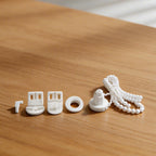 25MM Roller Blind Kit for - Bracket, Chain Hoist, 300CM Chain