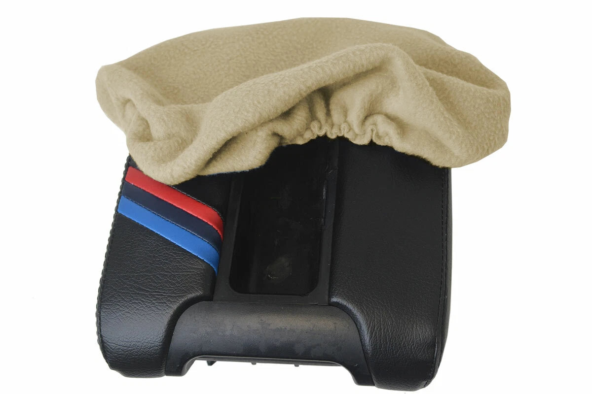 Armrest Cover Protector for BMW E39 (1997–2003) Beige Fleece