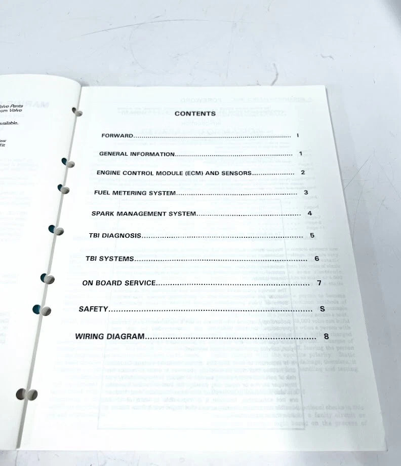 Workshop Manual for Volvo Penta 4.3 Gi & 5.7 Gi (7788853-5)