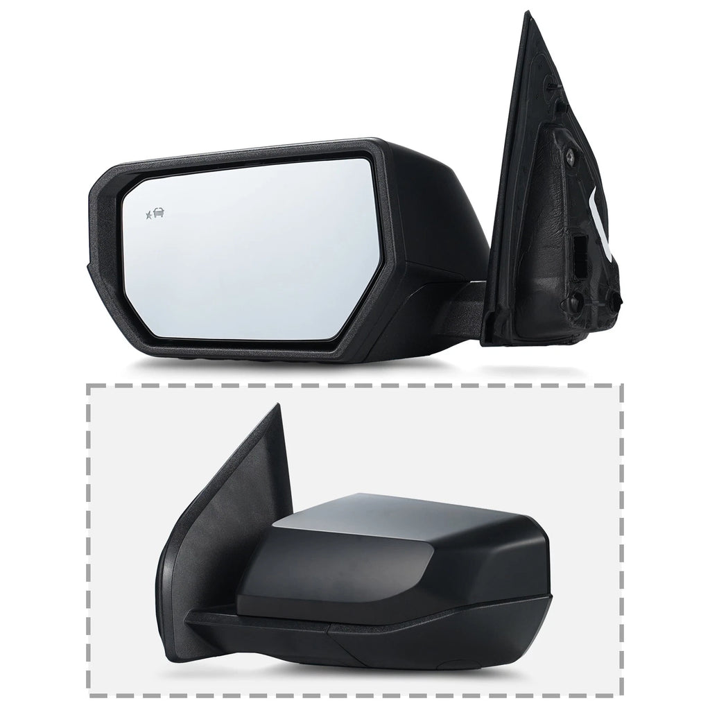 Left Side Power Mirror for GMC Canyon (2023–2024) W/ Heated, Blind Spot, 6 Pins