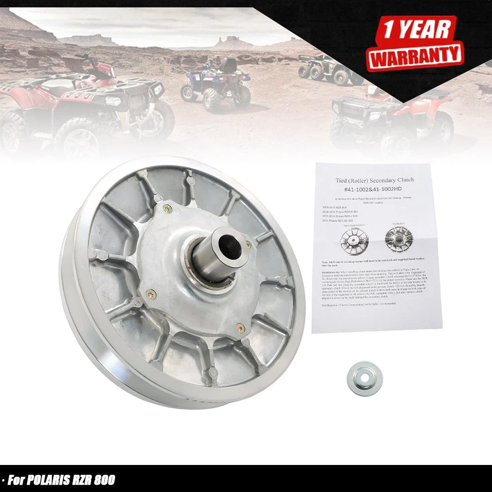 Complete Secondary Driven Clutch for Polaris RZR 800 (2008â2014)