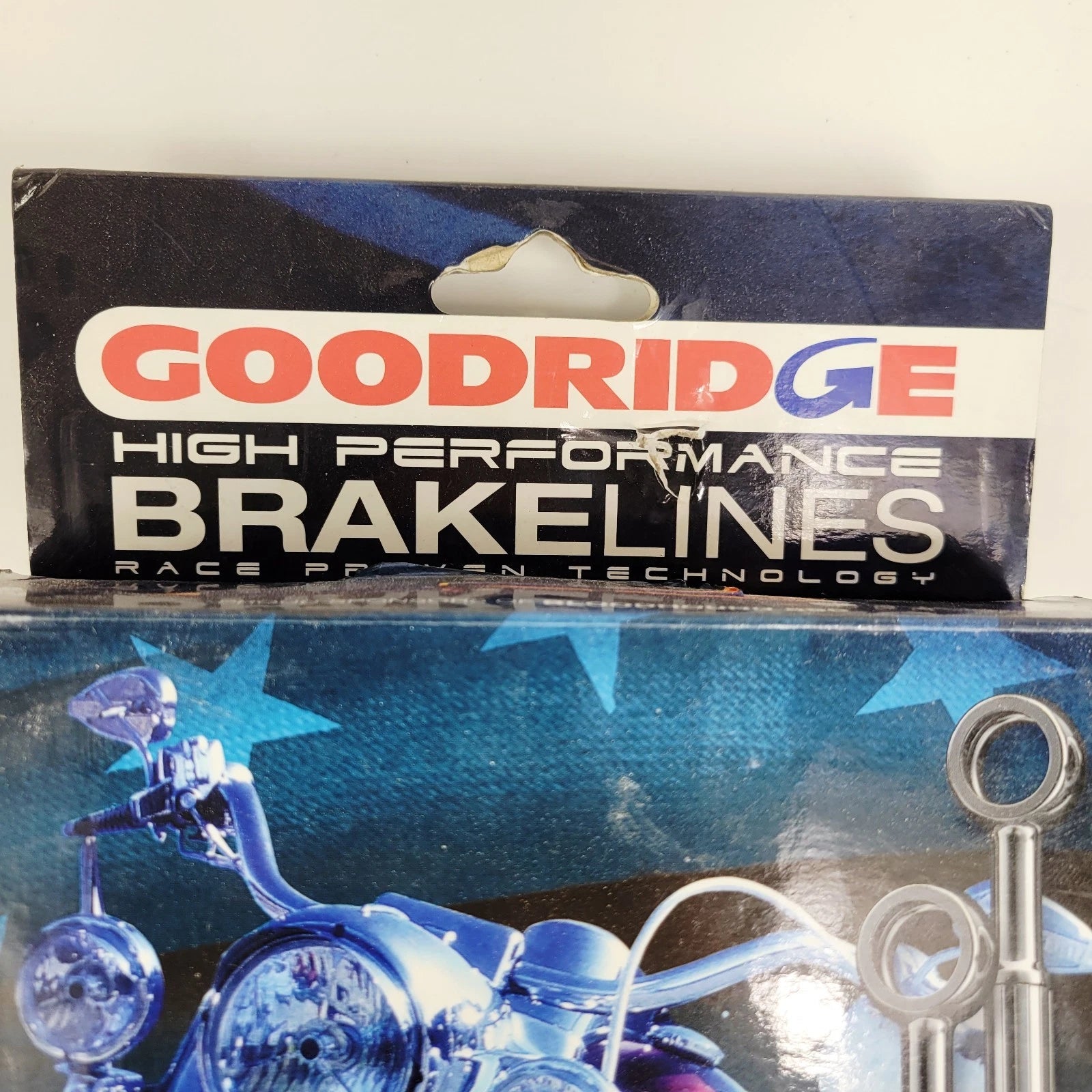 Goodridge +6" Brake Line Kit for Harley Road King (ABS) (2014–2023) HD22102-A