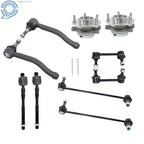 Front Wheel Bearing Hub, Sway Bar End Link, Tie Rod for Nissan Altima (2007–2013)