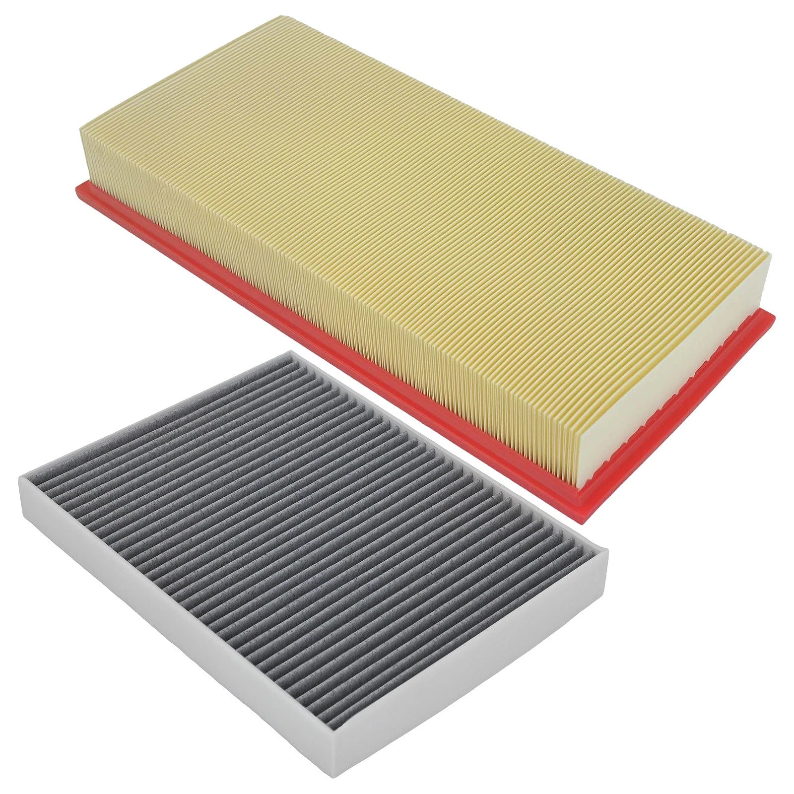 Set of 2 Engine and Cabin Air Filters for VW Touareg (2004–2017) 7L0129620 C35762C