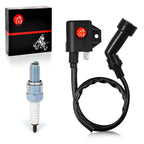Ignition Coil Spark Plug for Suzuki KING QUAD 400 LTF400 LTA400 (2008–2010)