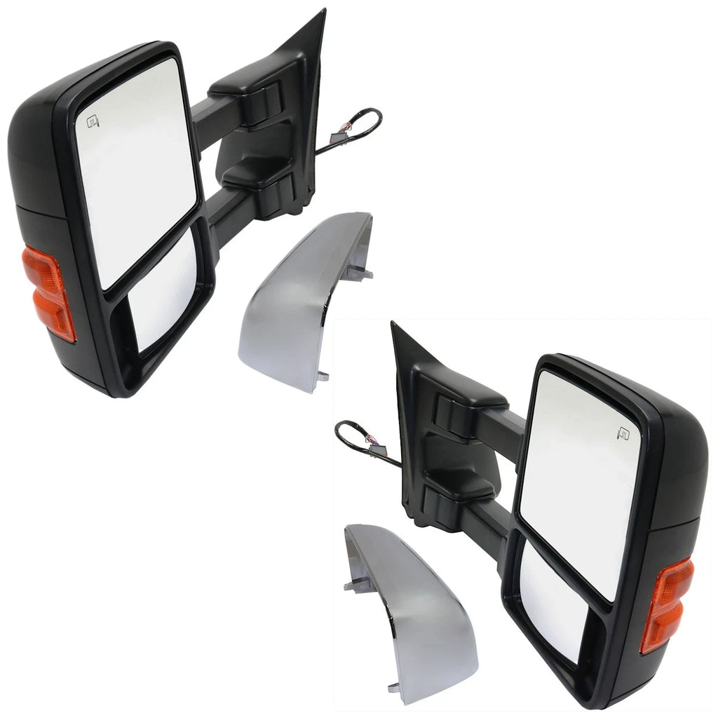 Heated Mirrors Set for Ford F250 F350 F550 (with Memory)