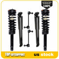 Set of 6 Complete Strut Assemblies and Shocks for Ford Fusion