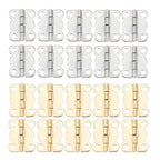 20Pcs Mini Butterfly Hinges for Jewelry Box (16x13mm)