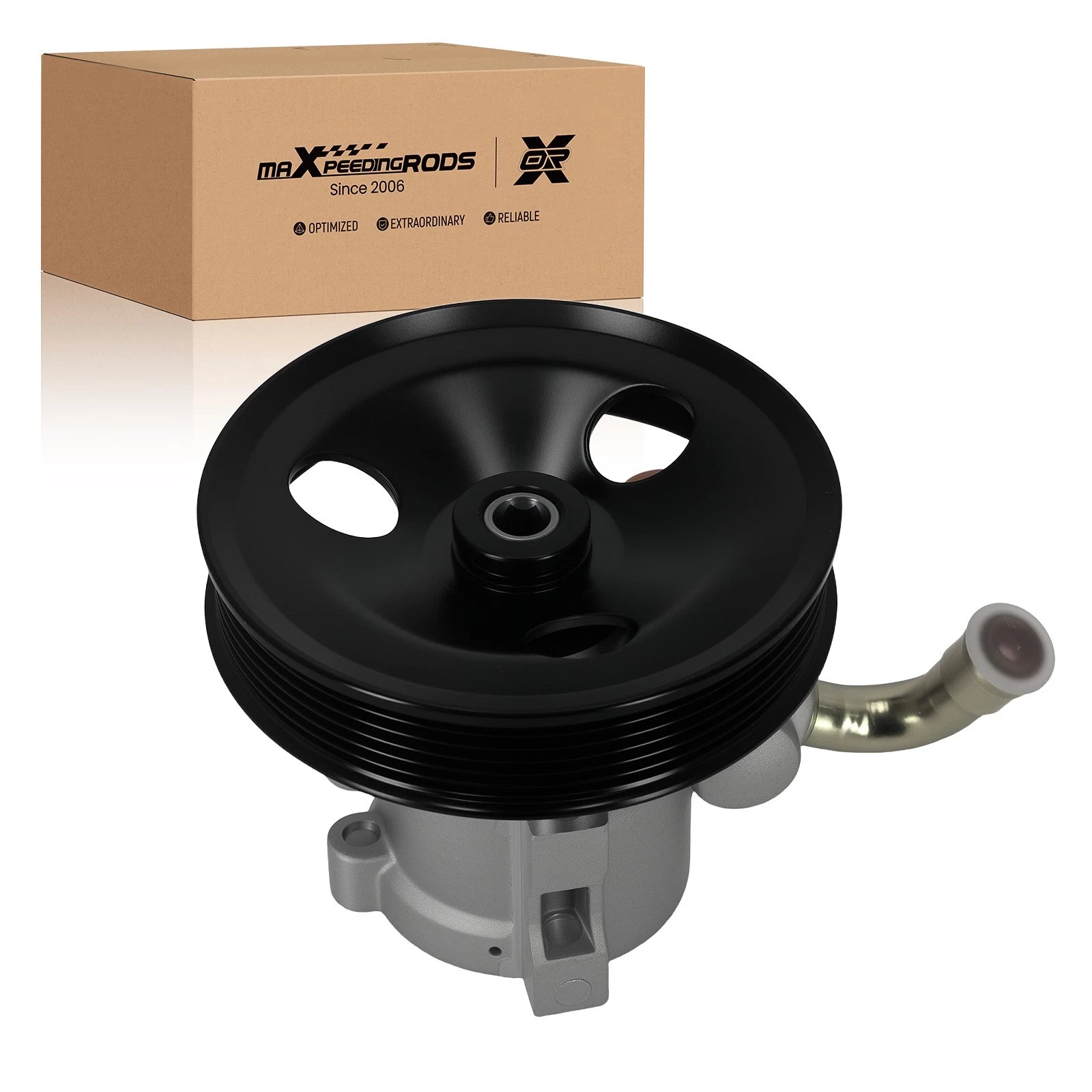 Power Steering Pump with Pulley for Jeep Wrangler Cherokee (1997–2002)