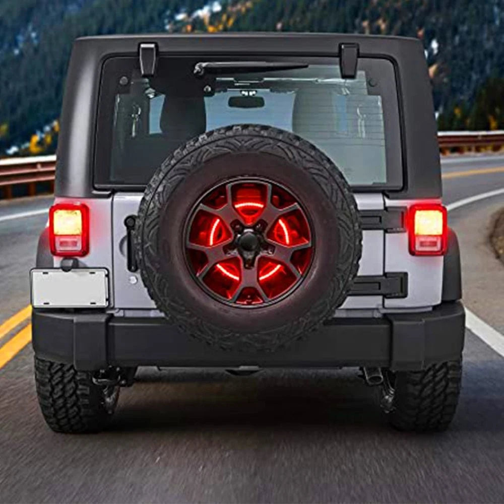 LED Spare Tire Brake Light for Jeep Wrangler (1986–2021) 3rd Lamp