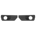 Pair Bumper Fog Light Bezel Trim Cover Black for GMC Acadia (2013–2017)