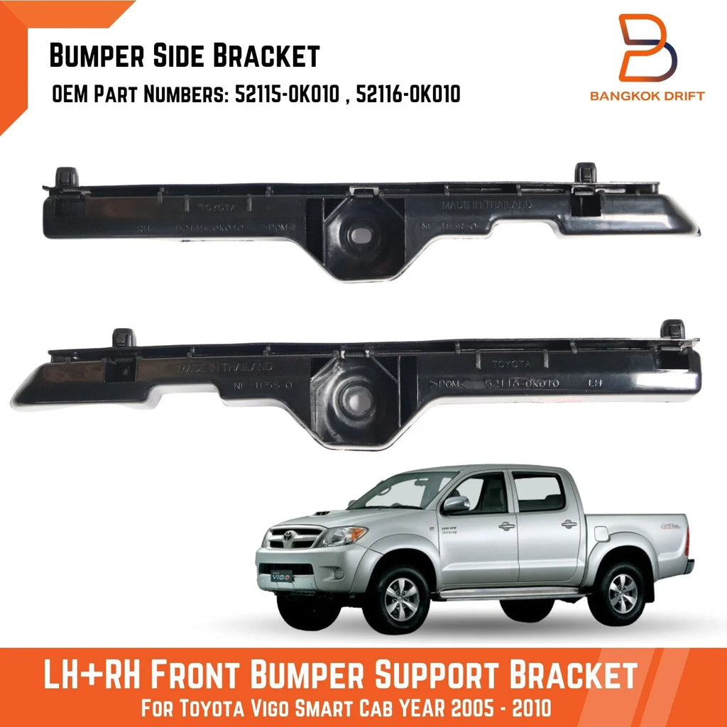 Front Bumper Slide Guard Support Bracket for Toyota Hilux (2005-2011)