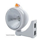 Headlight Chrome Guide Replacement for 682-C H4 Amber LED Signal (H4)