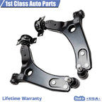 Set of 8 Lower Control Arms Ball Joints Sway Bars for Ford Focus (2000-2004)
