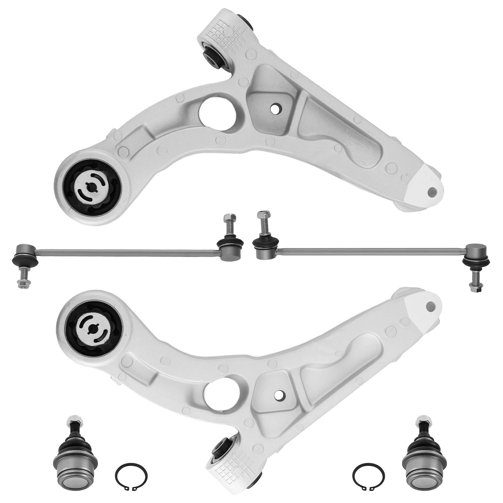Front Lower Control Arms With Ball Joint Assembly For Jeep Cherokee 14-18 KL FWD
