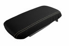 Leather Console Lid Armrest Cover for Dodge Avenger (2008–2014) Beige Stitch