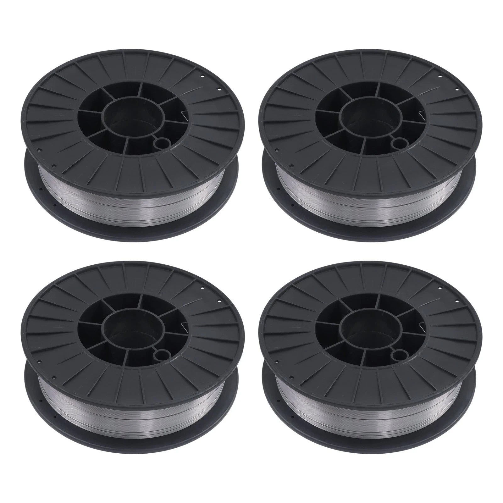 Set of 4 Flux Core Welding Wire Spools for MIG Welding (Gasless)