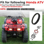 Front Brake Dust Seal for Honda Fourtrax TRX300 1998–2000 (91751-HM4-A11)